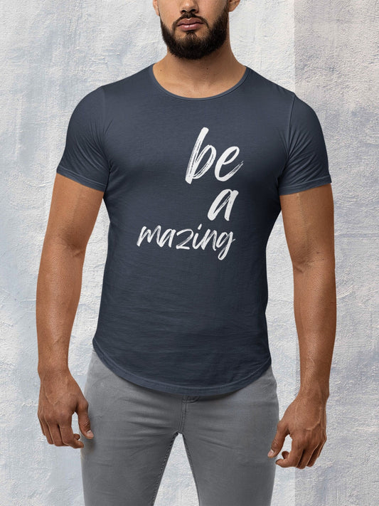 Be Amazing Men's T-Shirt, Mens shirt, gift for men, dads shirt, gift for dads