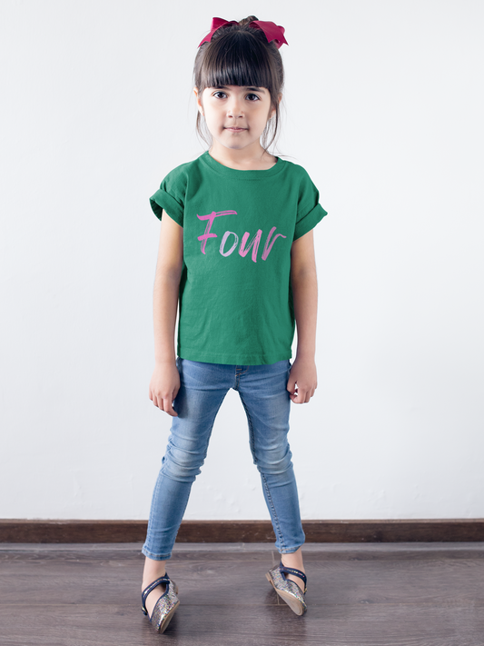 Four Years Old , Funny Shirt, for Kids, Kindergarten Shirt, Gift for Kids, Birthday Shirt