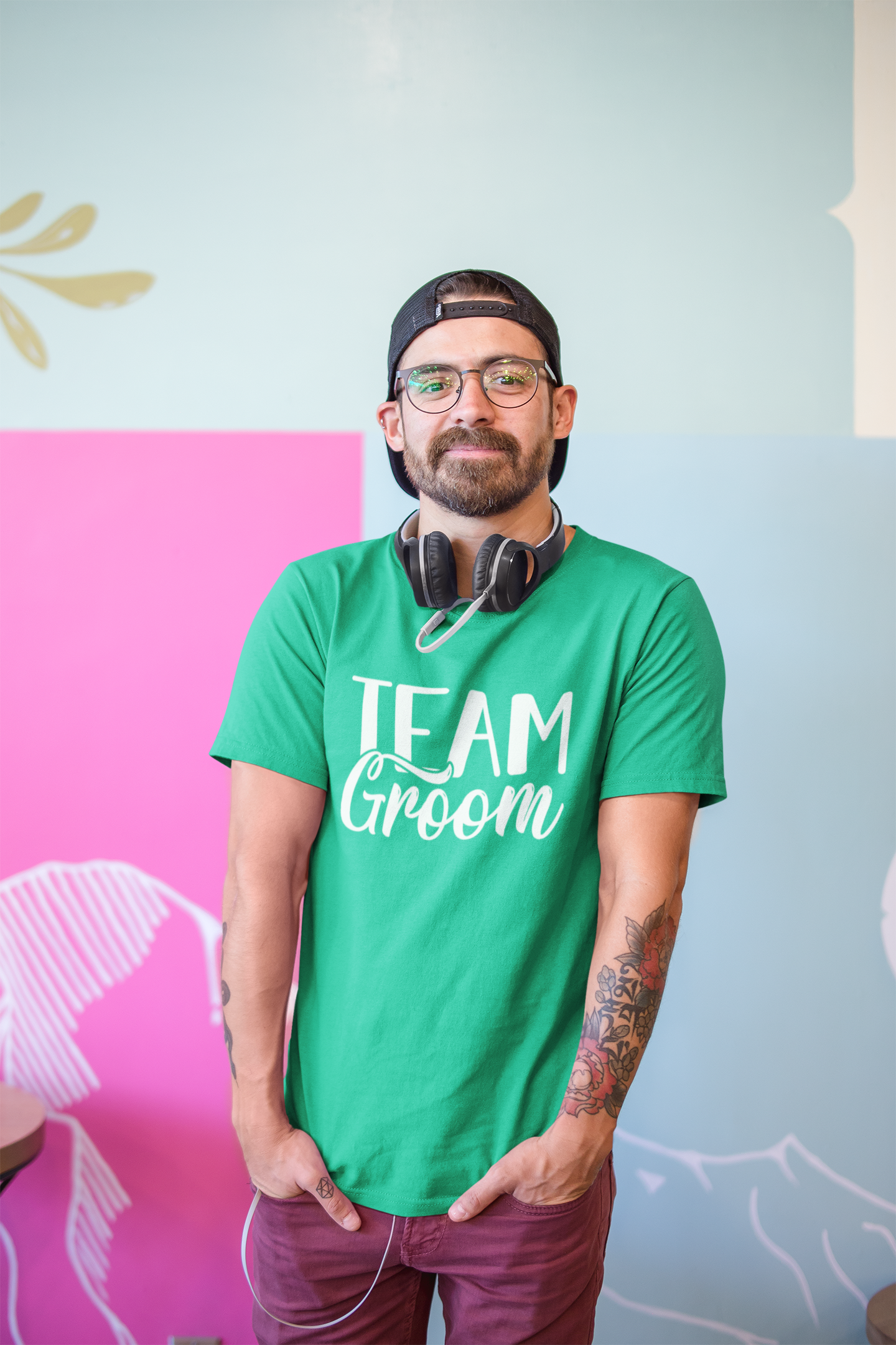 Team Groom, Trendy Grooms Shirt, Bachelor Party Shirts, Wedding Party Shirts, Mens Shirt