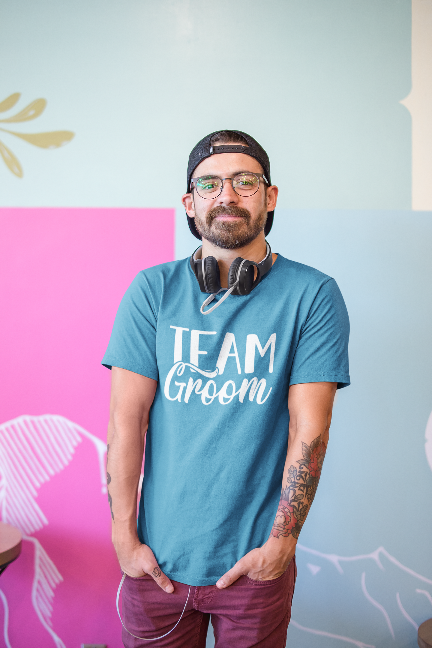 Team Groom, Trendy Grooms Shirt, Bachelor Party Shirts, Wedding Party Shirts, Mens Shirt