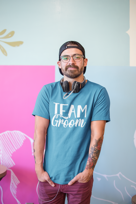 Team Groom, Trendy Grooms Shirt, Bachelor Party Shirts, Wedding Party Shirts, Mens Shirt