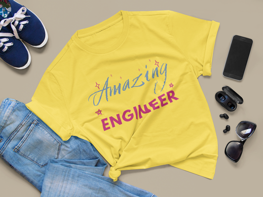 Amazing Engineer Unisex Jersey Short Sleeve Tee