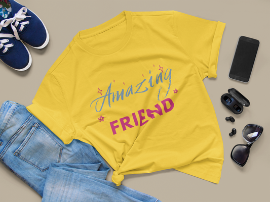 Amazing Friend Unisex Jersey Short Sleeve Tee