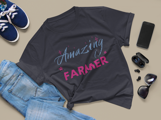 Amazing Farmer Unisex Jersey Short Sleeve Tee