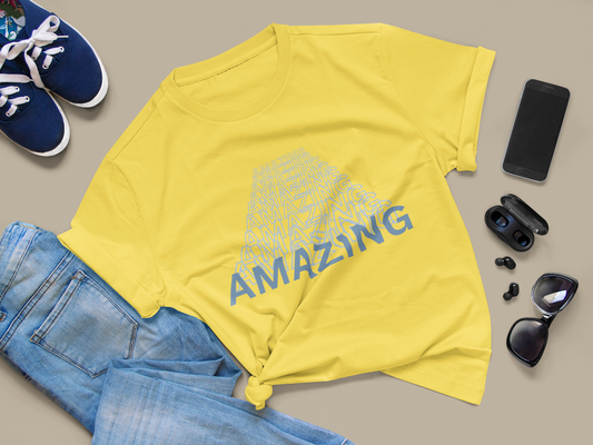 Blue Amazing Unisex Jersey Short Sleeve Tee