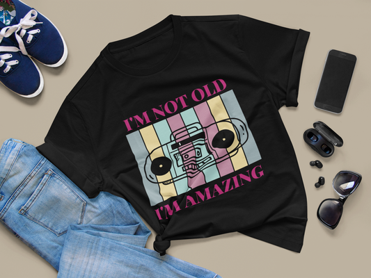 Cassette Player I'm Not Old I'm Amazing | Unisex Jersey Tee