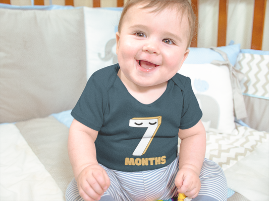 Infant Fine Jersey Bodysuit for 7 Months Unisex Babies