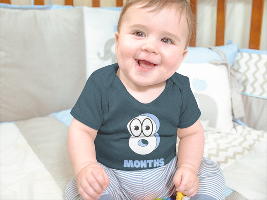 Infant Fine Jersey Bodysuit for 8 Months Unisex Babies