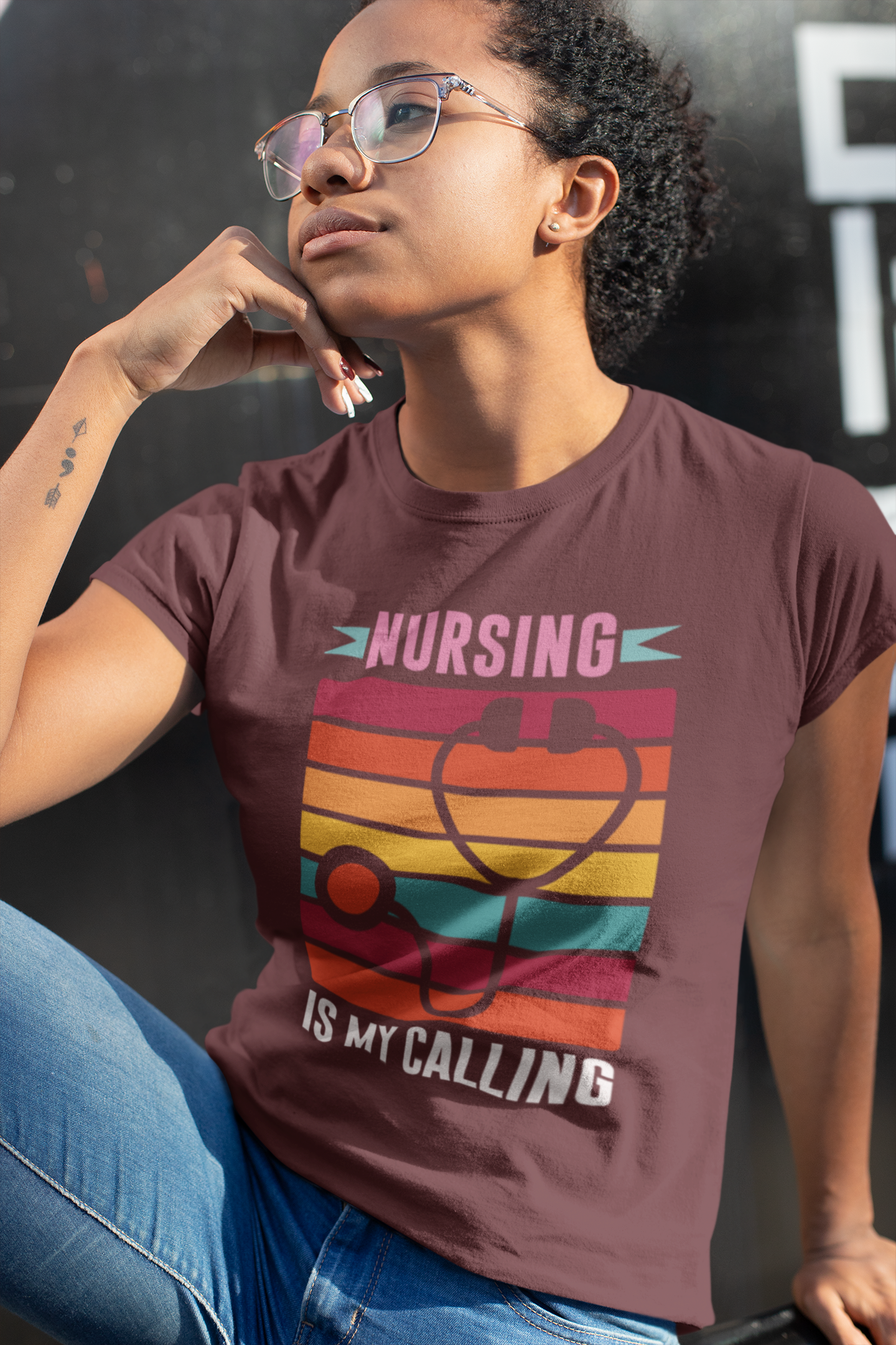 Nursing Is My Calling, Nursing Retirement Gifts, Nursing School, Nurse Life, Nurse Graphic, Stethoscope Charm, Medical Assistant Gift