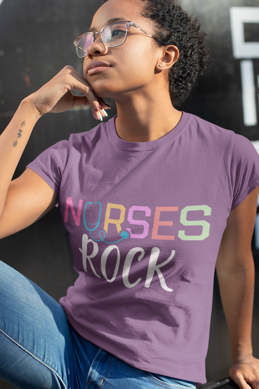 Nurses Rock, Nurse Graphic, Emergency Nurse, Graduation Gift Nurse, Doctor Gift, Medical Office Gift, Medical Gag Gift, Stethoscope Charm