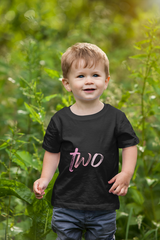 Boys Short Sleeve Tee, Girls Tee, Girls Shirt, Gift for Daughters, gift for girls For 2 Years Old
