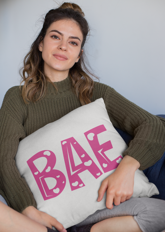 Bae Valentines Special Spun Polyester Square Pillow