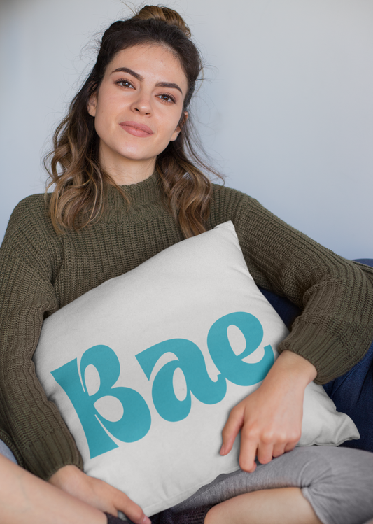 Bae Valentines Special Spun Polyester Square Pillow