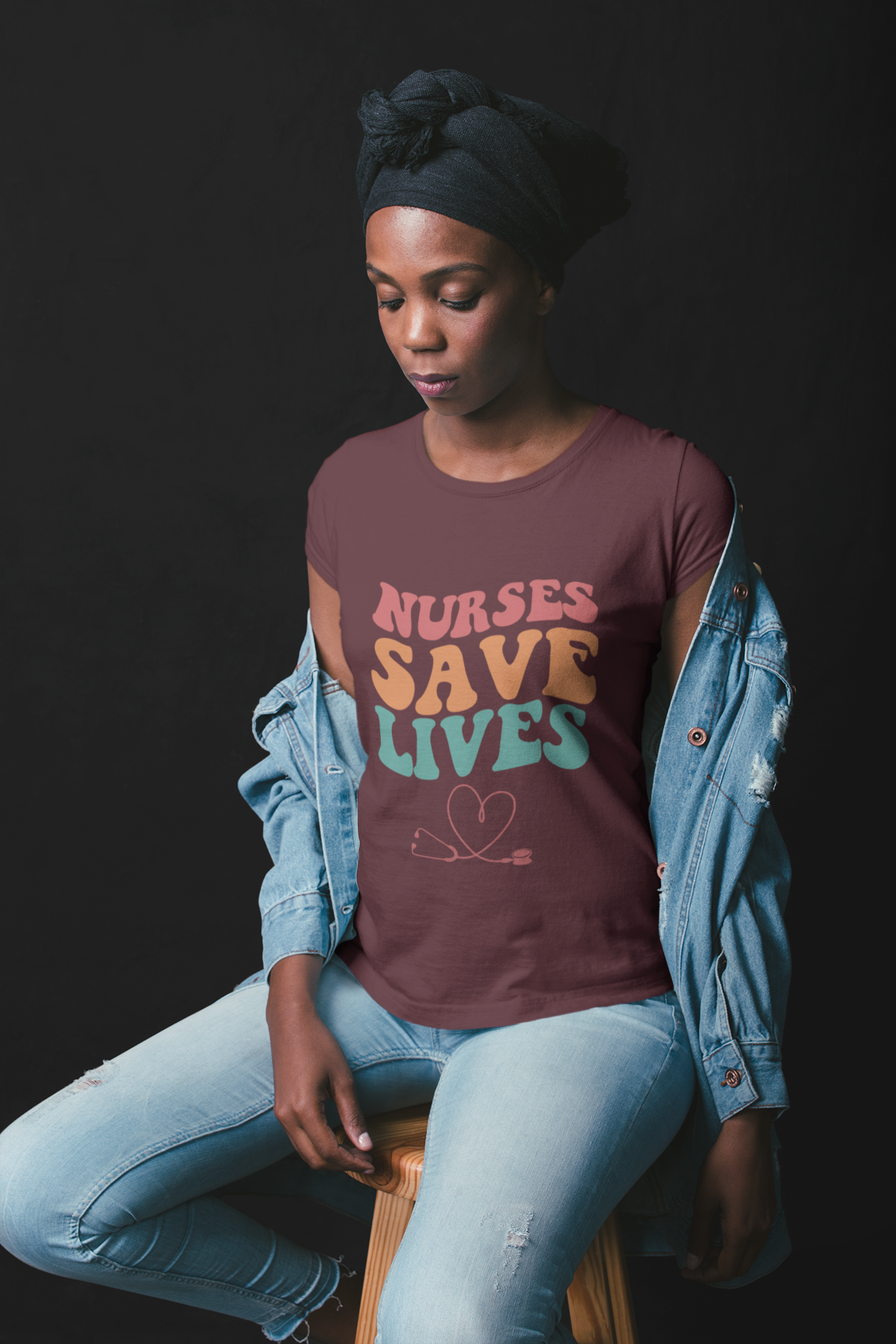 Nurses Save Lives, Nurse Shirt, Nurse Graphic, Emergency Nurse, Graduation Gift Nurse, Doctor Gift, Medical Student Gift, Stethoscope Charm