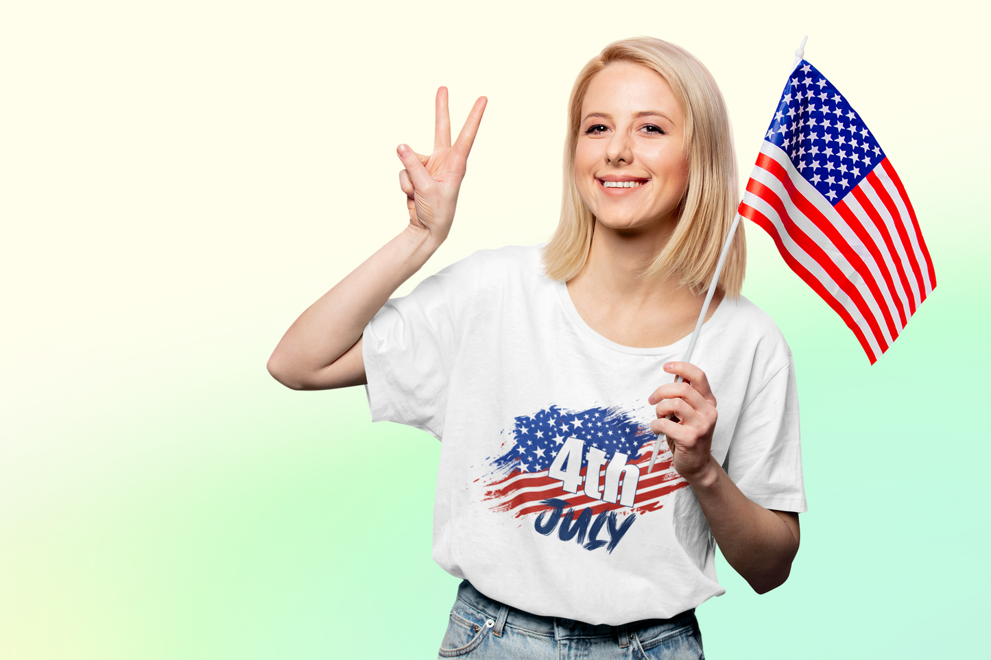 4th of July Celebration Unisex Short Sleeve Jersey Tee