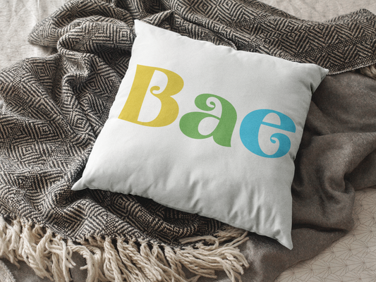 Bae Valentines Special Spun Polyester Square Pillow