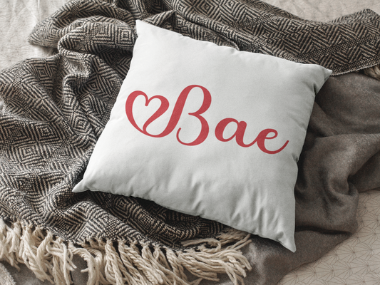 Bae Valentines Special Spun Polyester Square Pillow