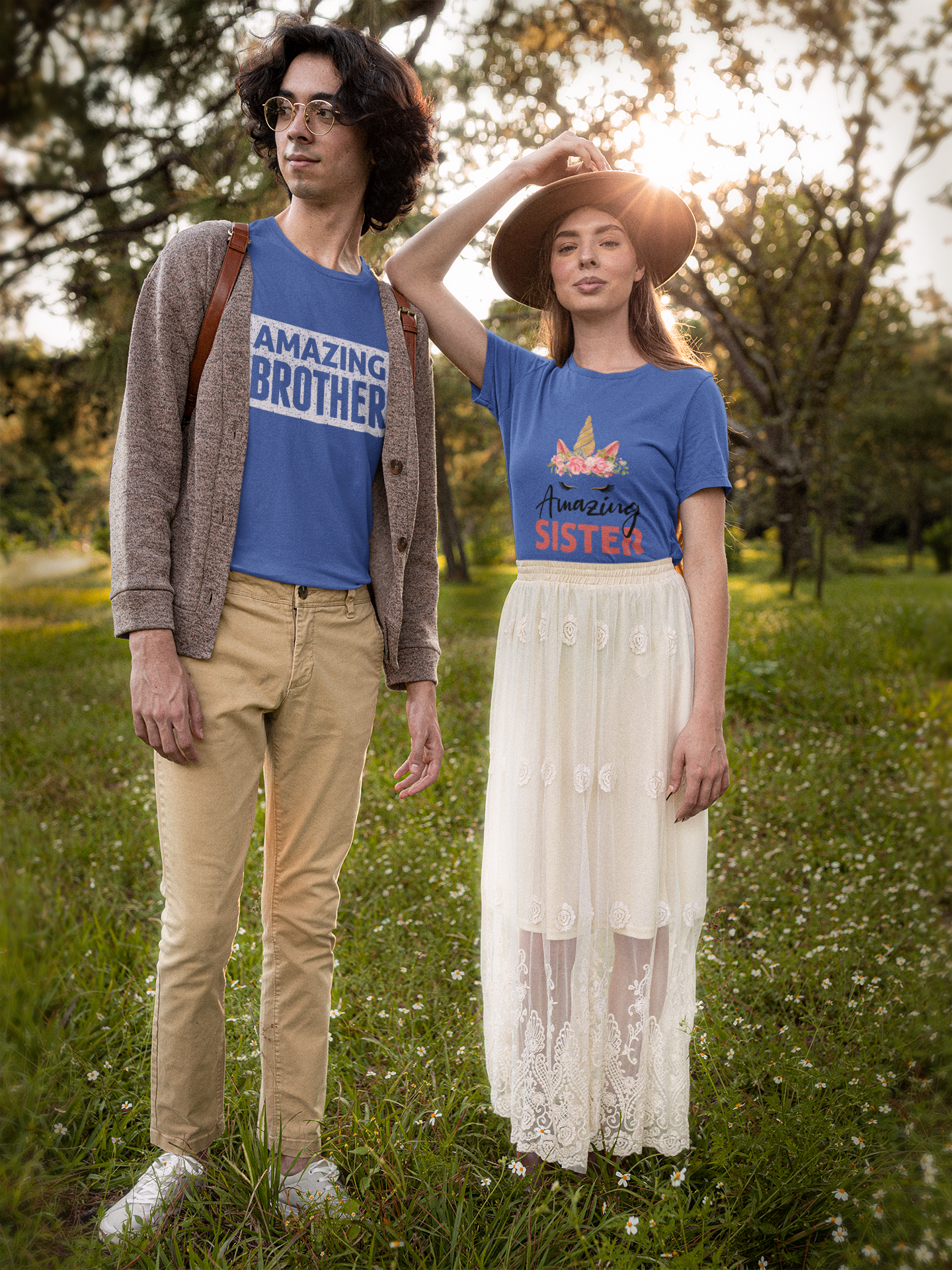 Amazing Brother - Sister, Family Shirts, Family Reunion Shirts, Trendy Shirts