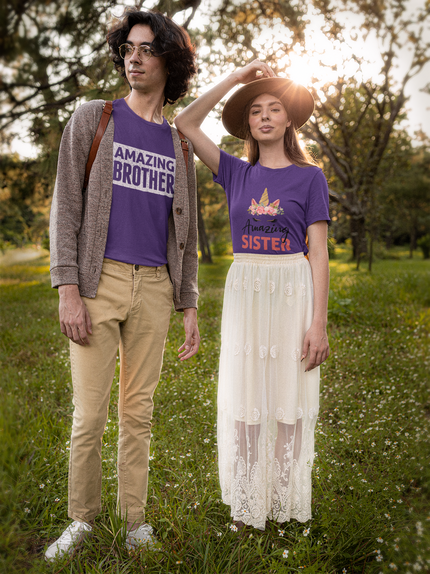 Amazing Brother - Sister, Family Shirts, Family Reunion Shirts, Trendy Shirts