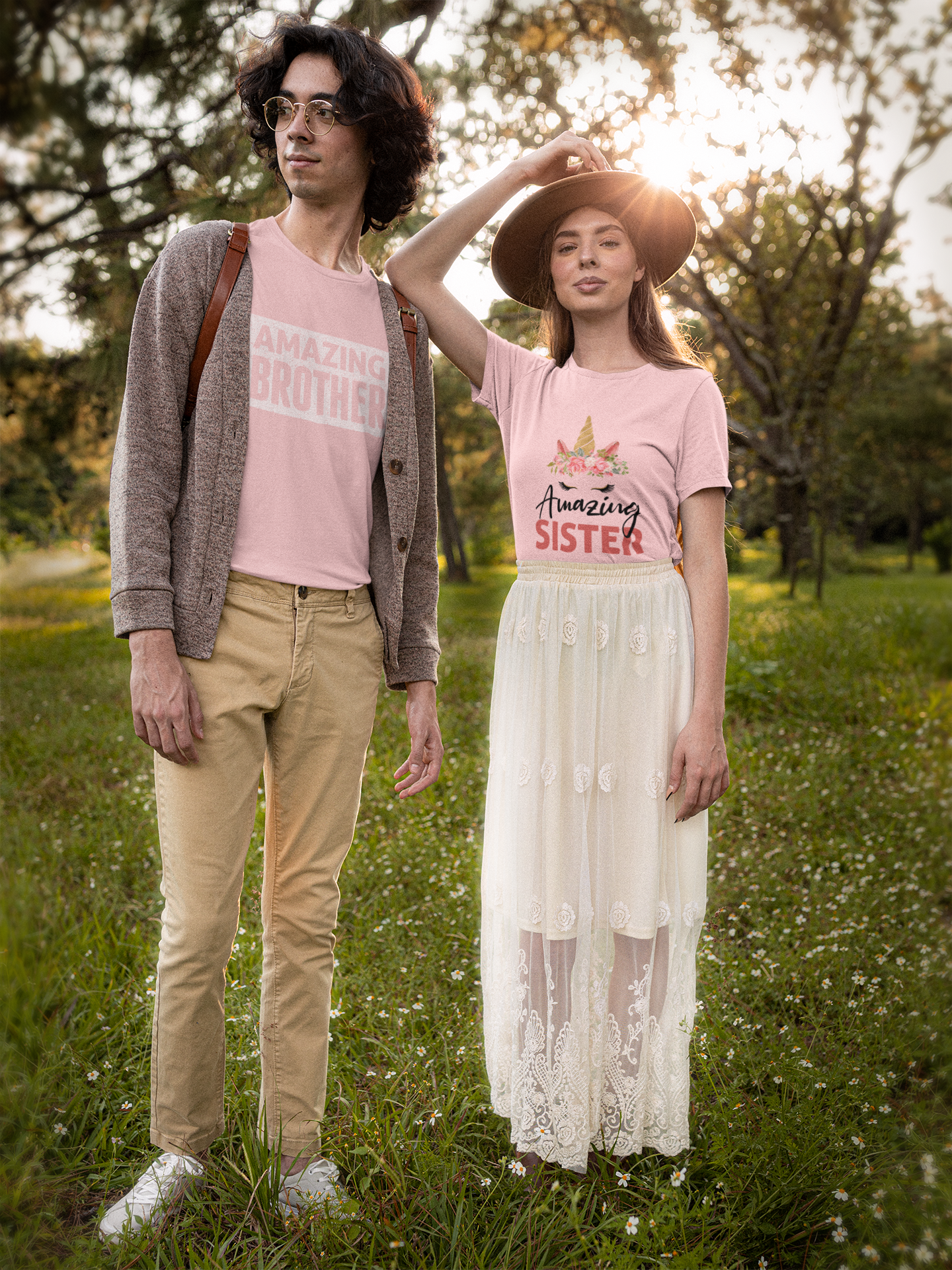 Amazing Brother - Sister, Family Shirts, Family Reunion Shirts, Trendy Shirts