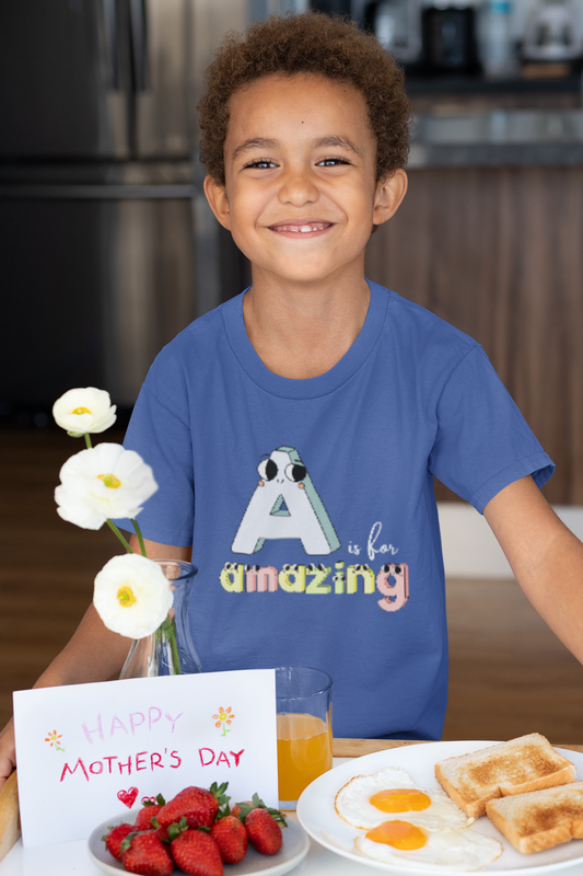 A Is For Amazing - Toddler Short Sleeve Tee