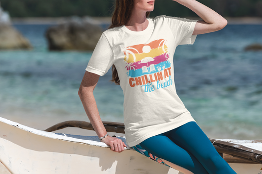 Chill at Beach, Summer Shirts, Beach Shirt, Last Day of School Shirt, Vacation Shirt, Schools Out Shirt, Trendy Unisex Shirt