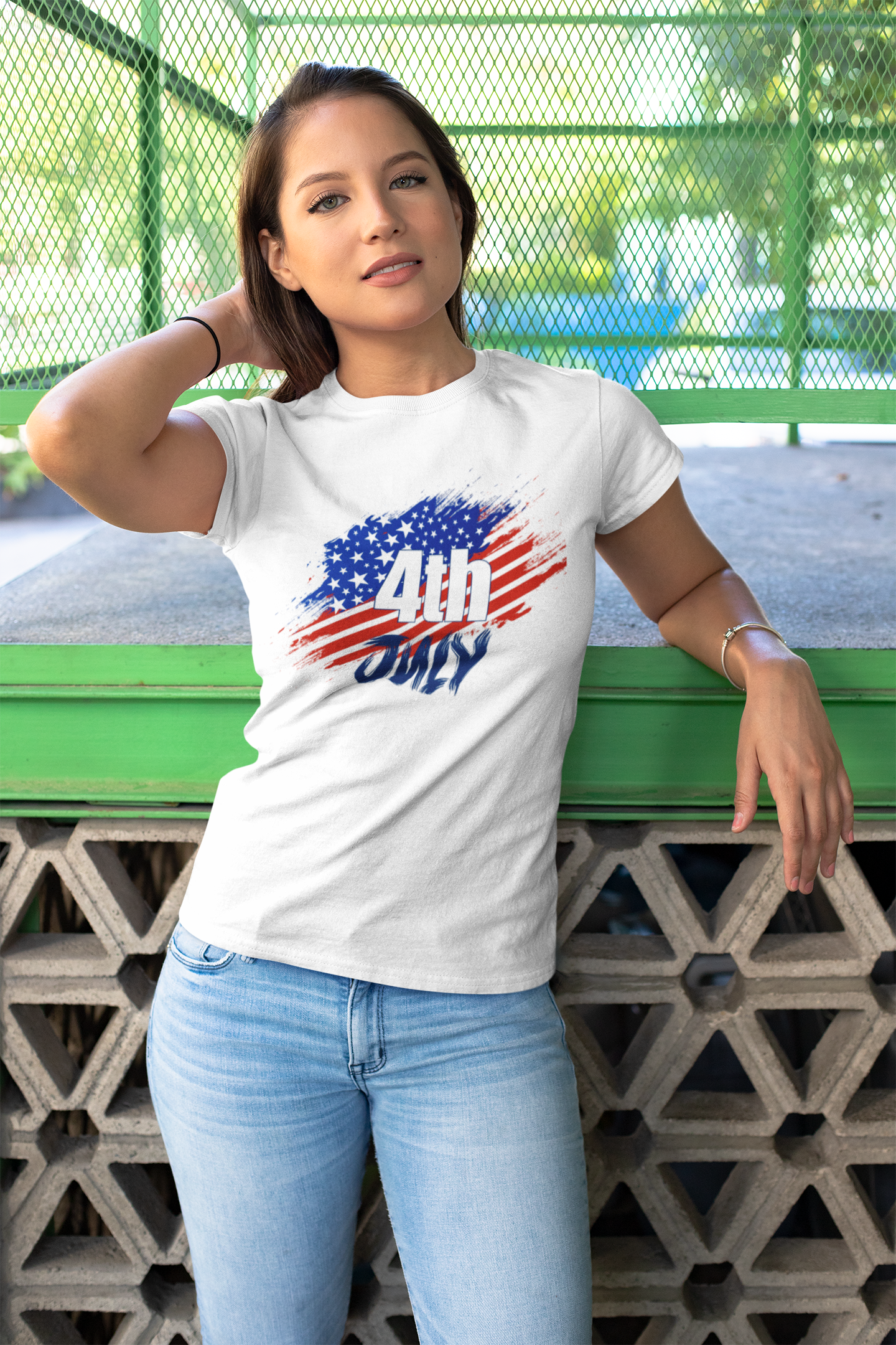 4th of July Celebration Unisex Short Sleeve Jersey Tee