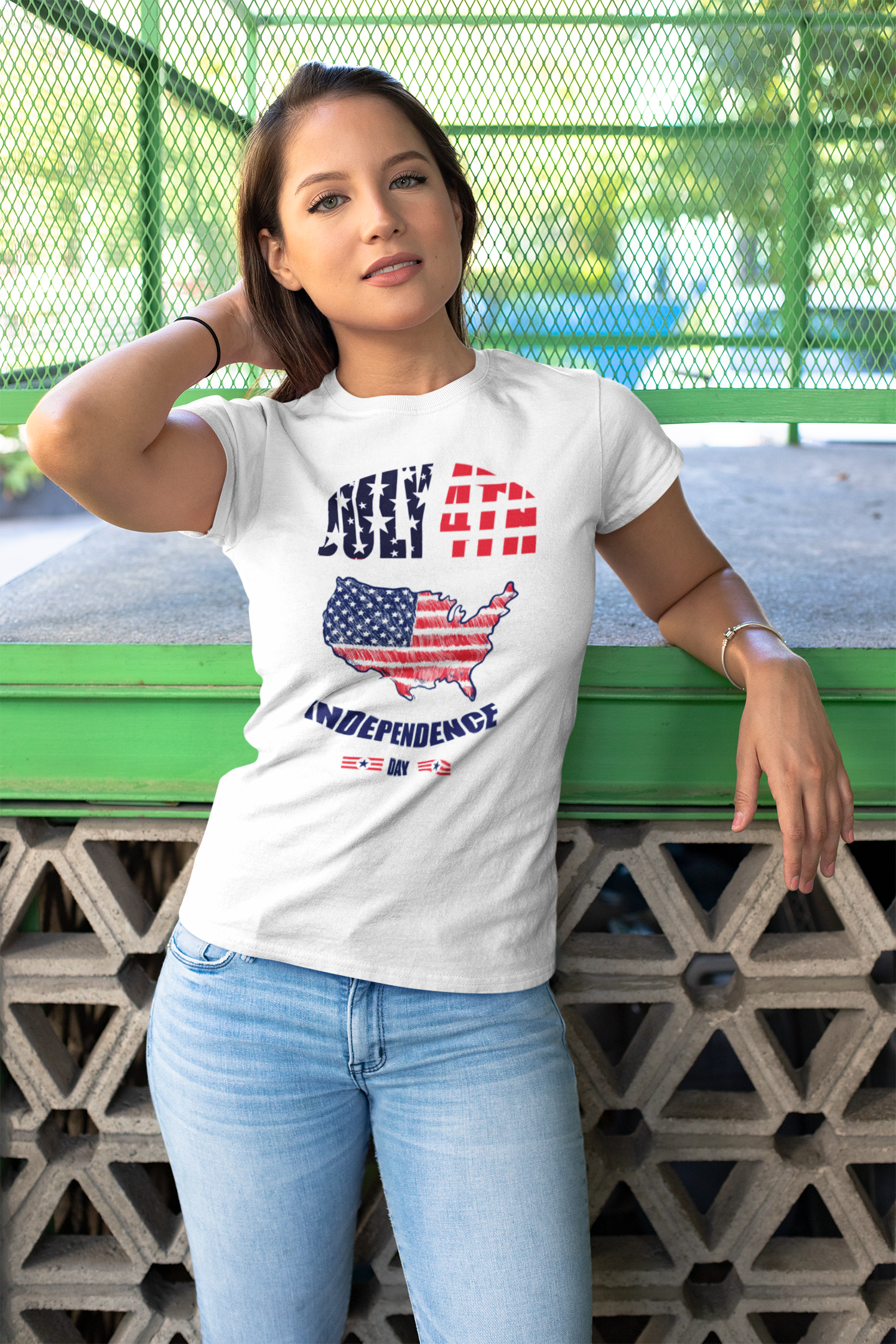 4th of July Independence Day Youth Short Sleeve Tee