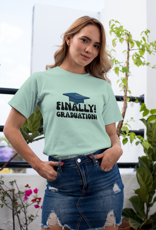 Finally, Graduation Shirt, Gift Ideas for Graduation, Mens Shirt, Womens Shirt, Grad Shirts