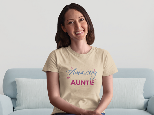Amazing Auntie Shirt Women's Favorite Tee