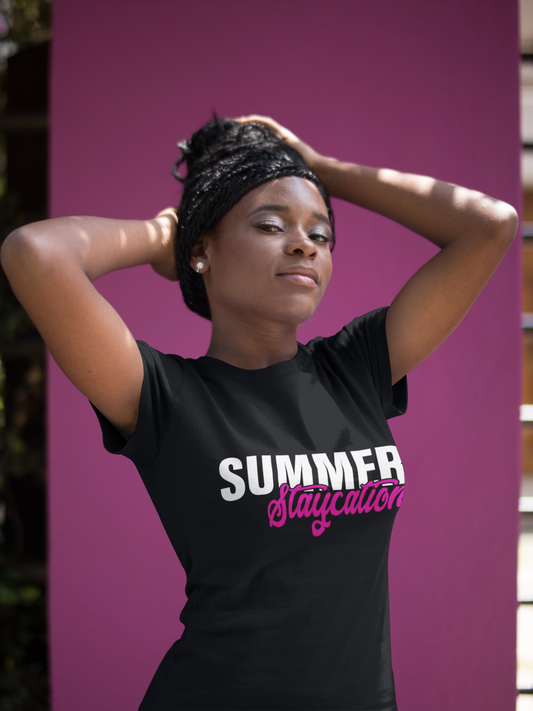 Summer Staycation, Summer Shirts, Beach Shirt, Last Day of School Shirt, Vacation Shirt, Schools Out Shirt, Trendy Unisex Shirt